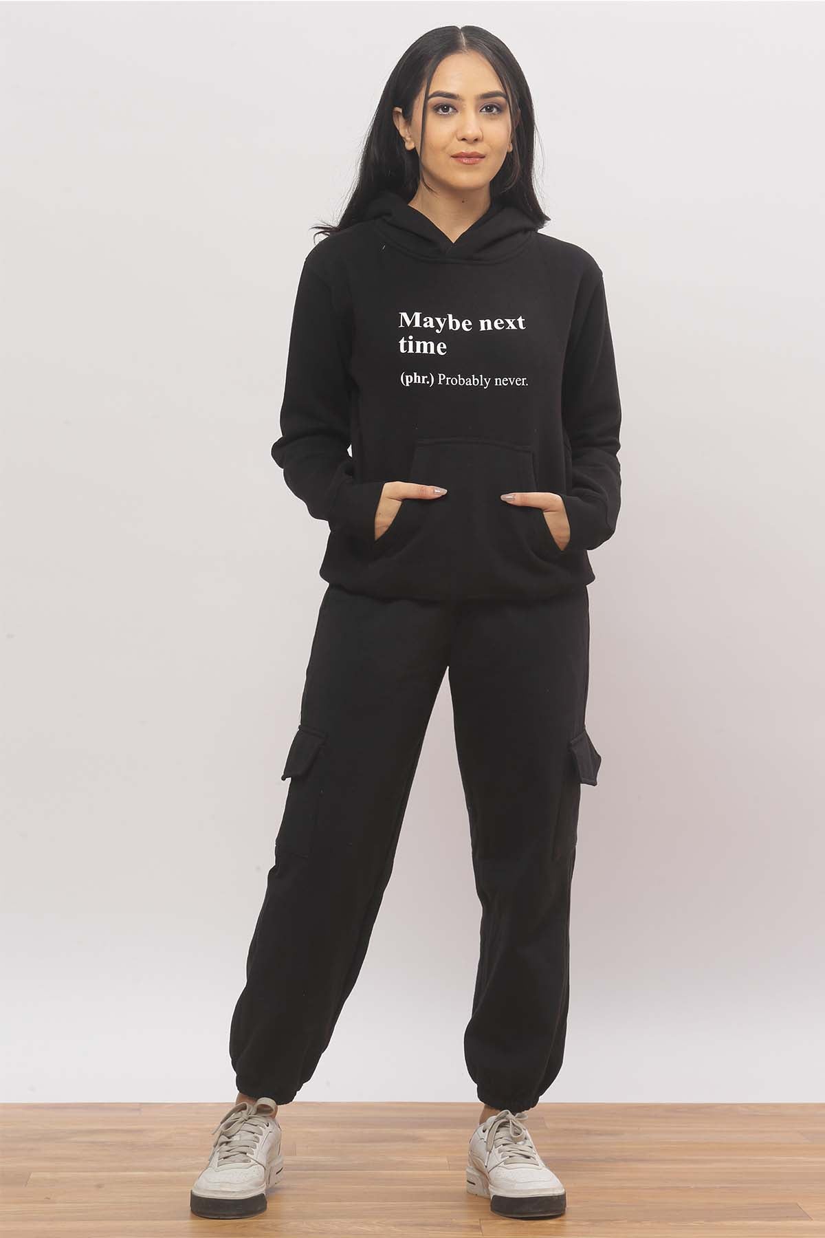 Maybe Next Time Black Hoodie