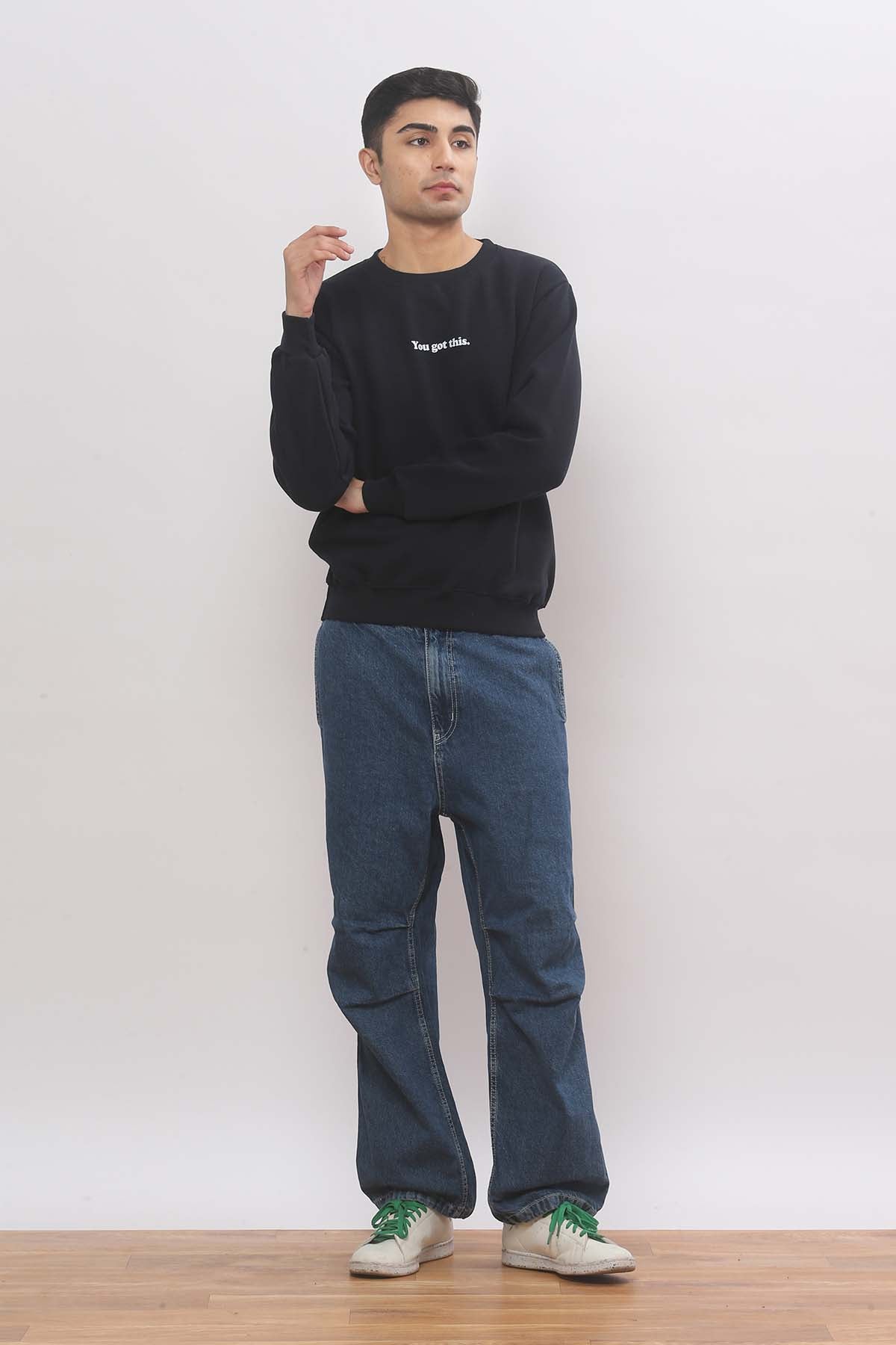 You Got This Navy Blue Sweatshirt