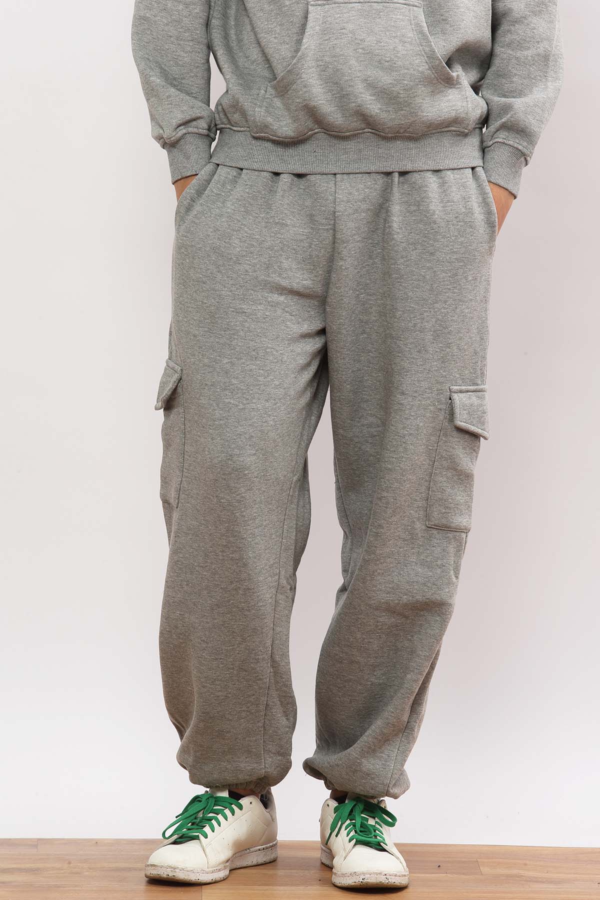 Grey Cargo Jogger