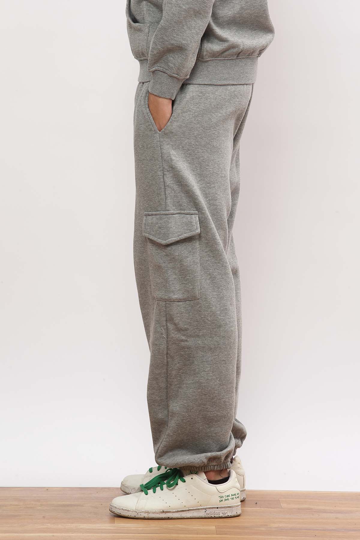 Grey Cargo Jogger