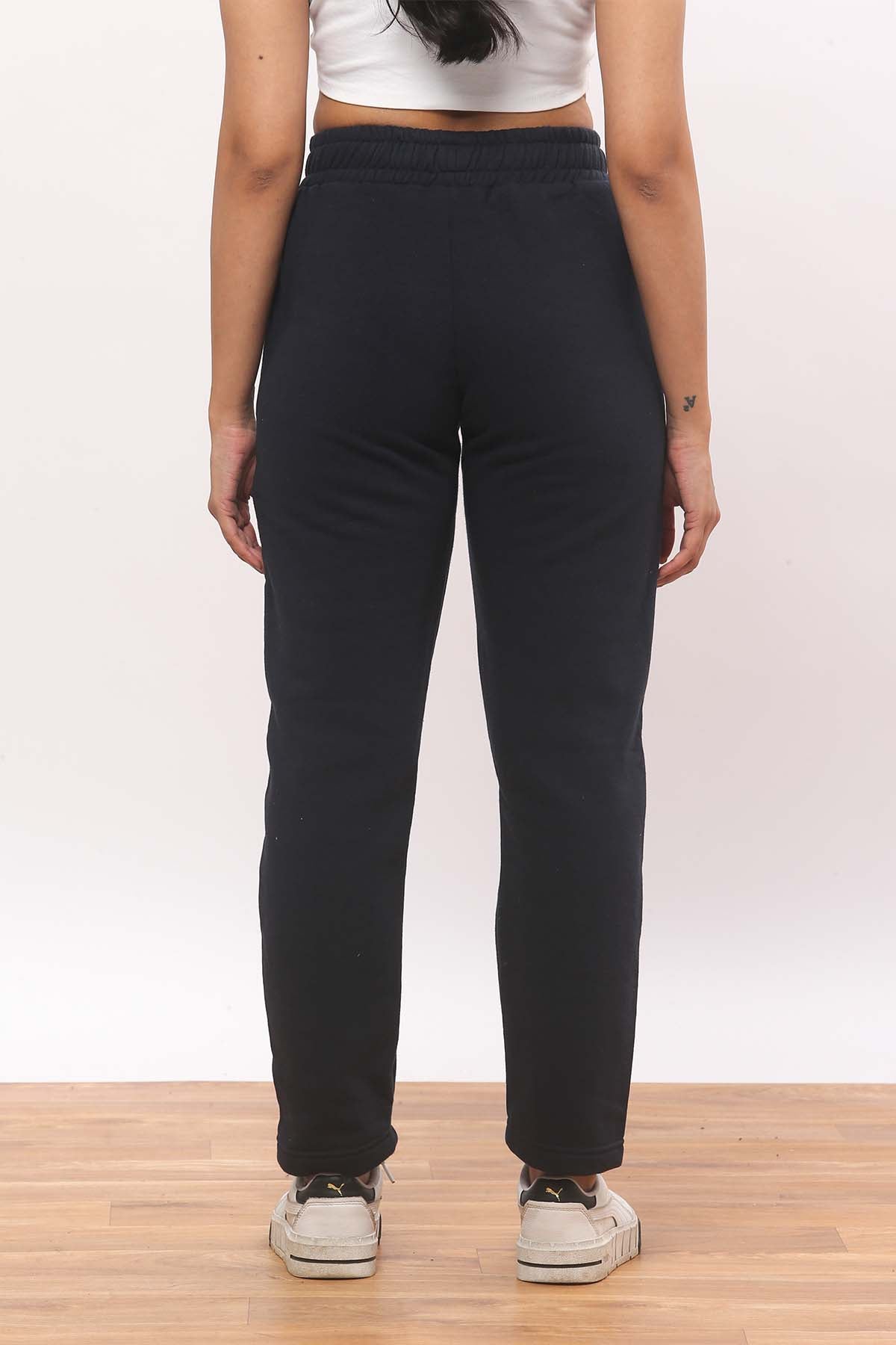 Navy Blue Straight Fit Jogger