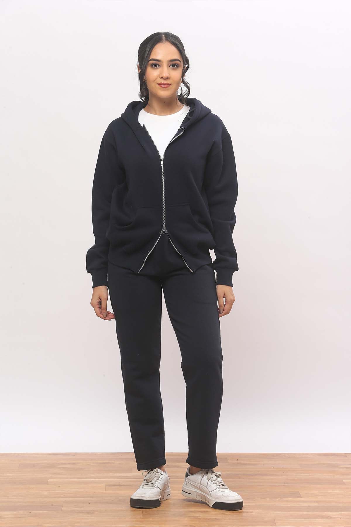 Navy Blue Straight Fit Jogger