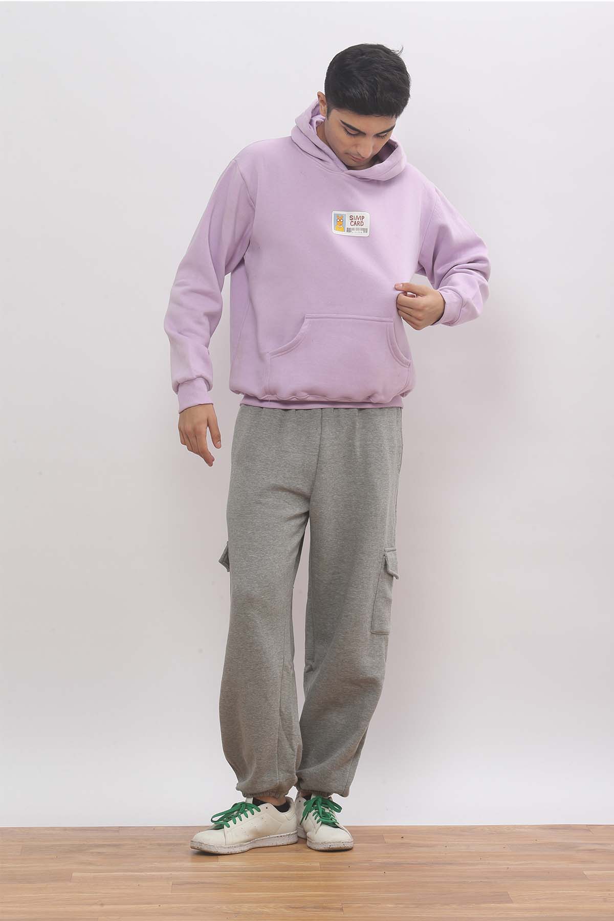 Simp Card Lavender Hoodie