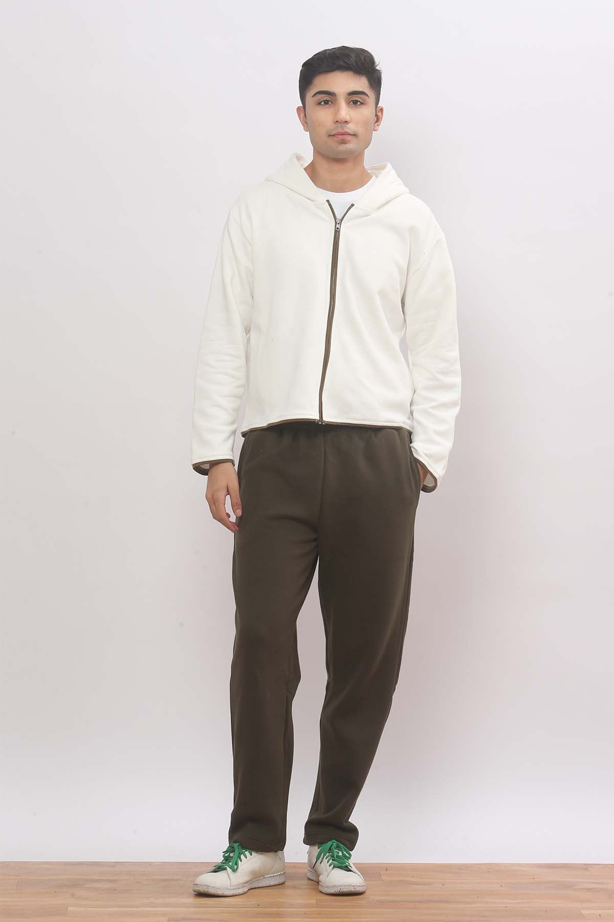 Off-White Zip Hoodie