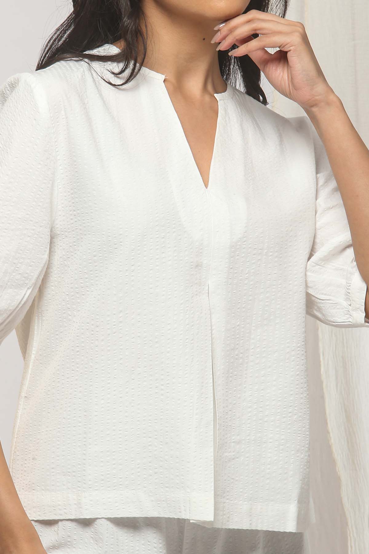 Everyday Ease Seersucker Set- with Pants
