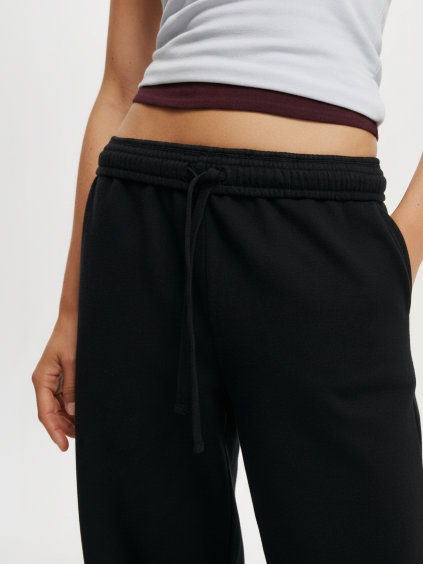 Black Wide Leg Jogger