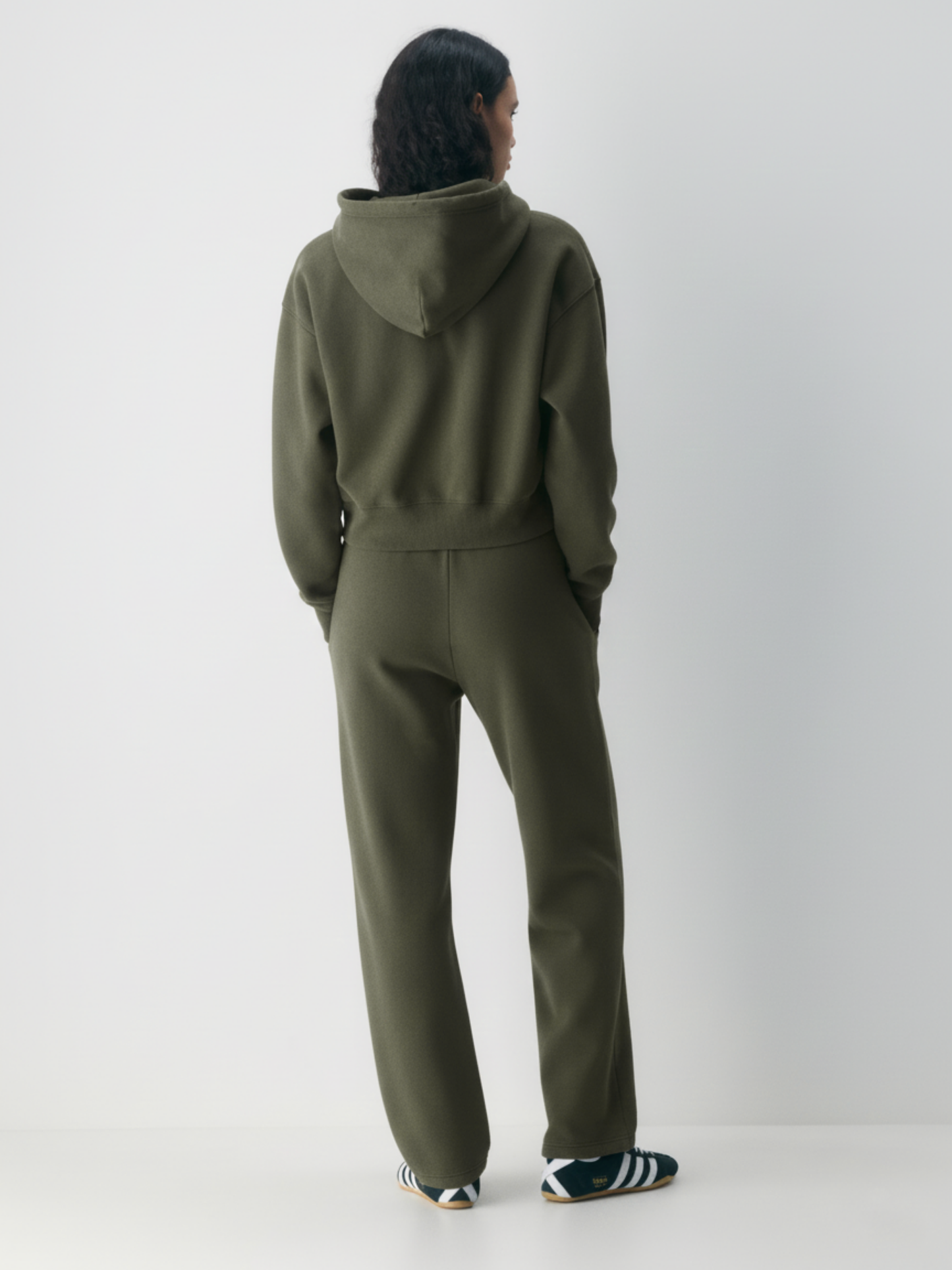 Olive green Straight Fit Jogger