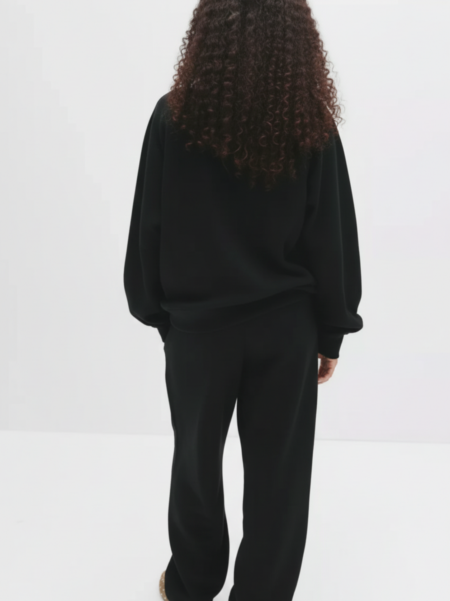 NYC Black Oversized Sweatshirt