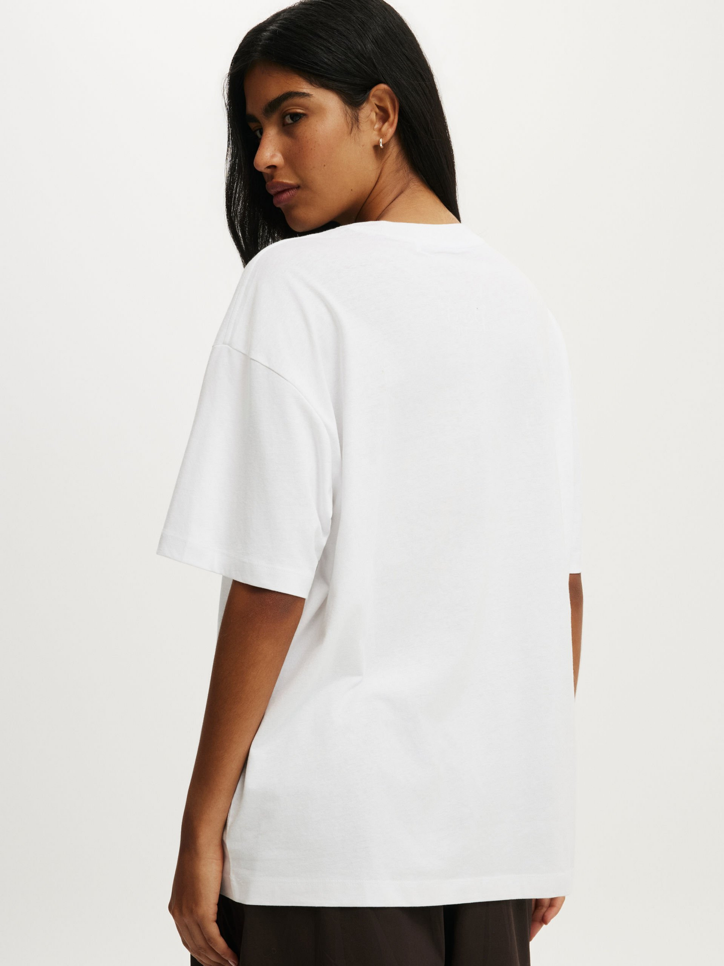 Kamal Lit Oversized T-Shirt- White
