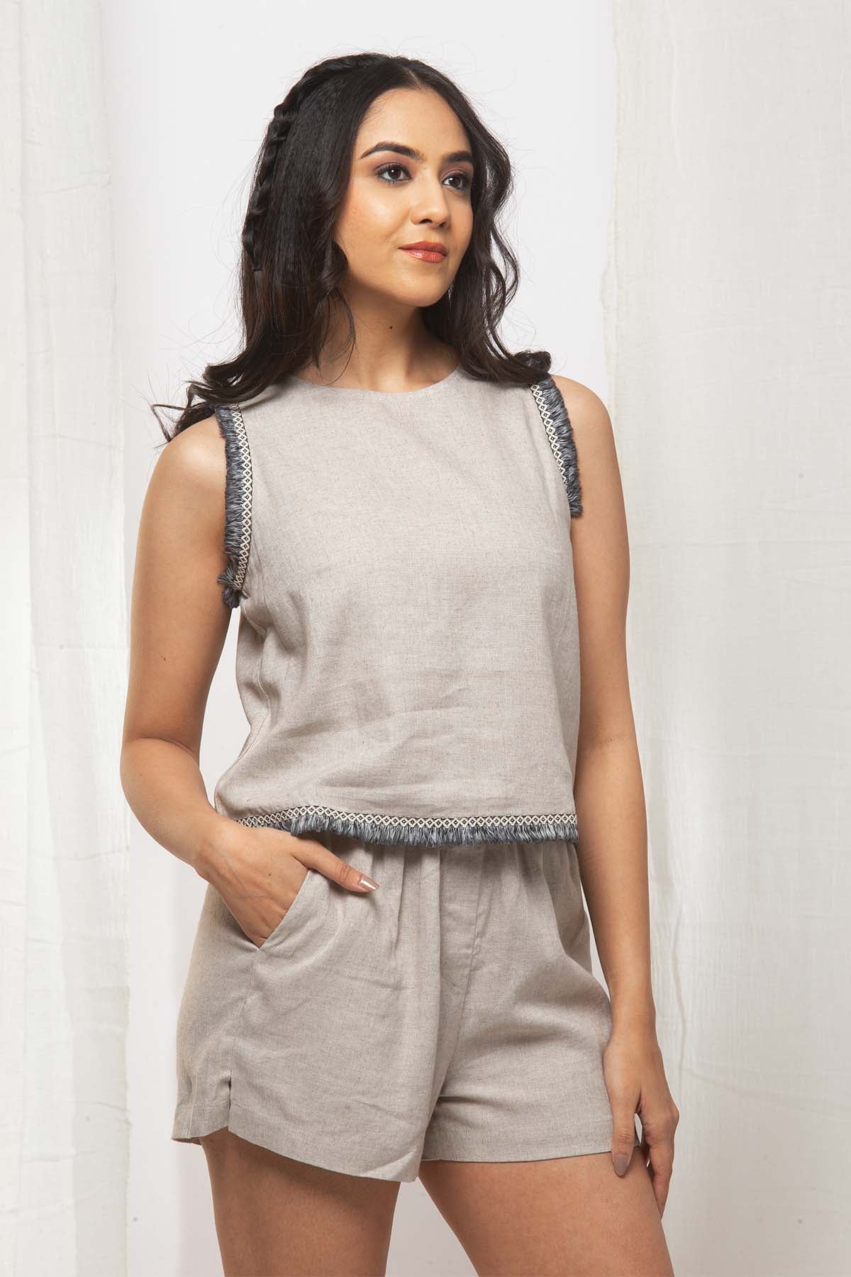 Wanderer Linen Set- with Pants
