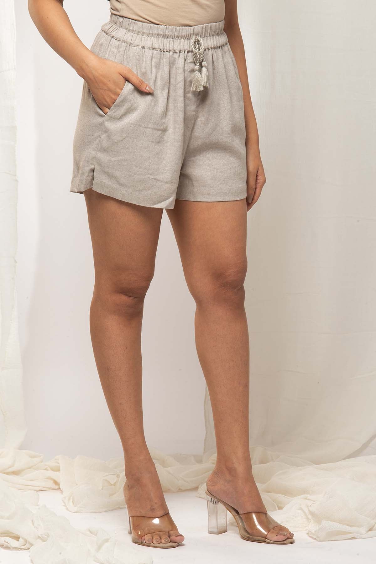 Wanderer Linen Set- with Shorts