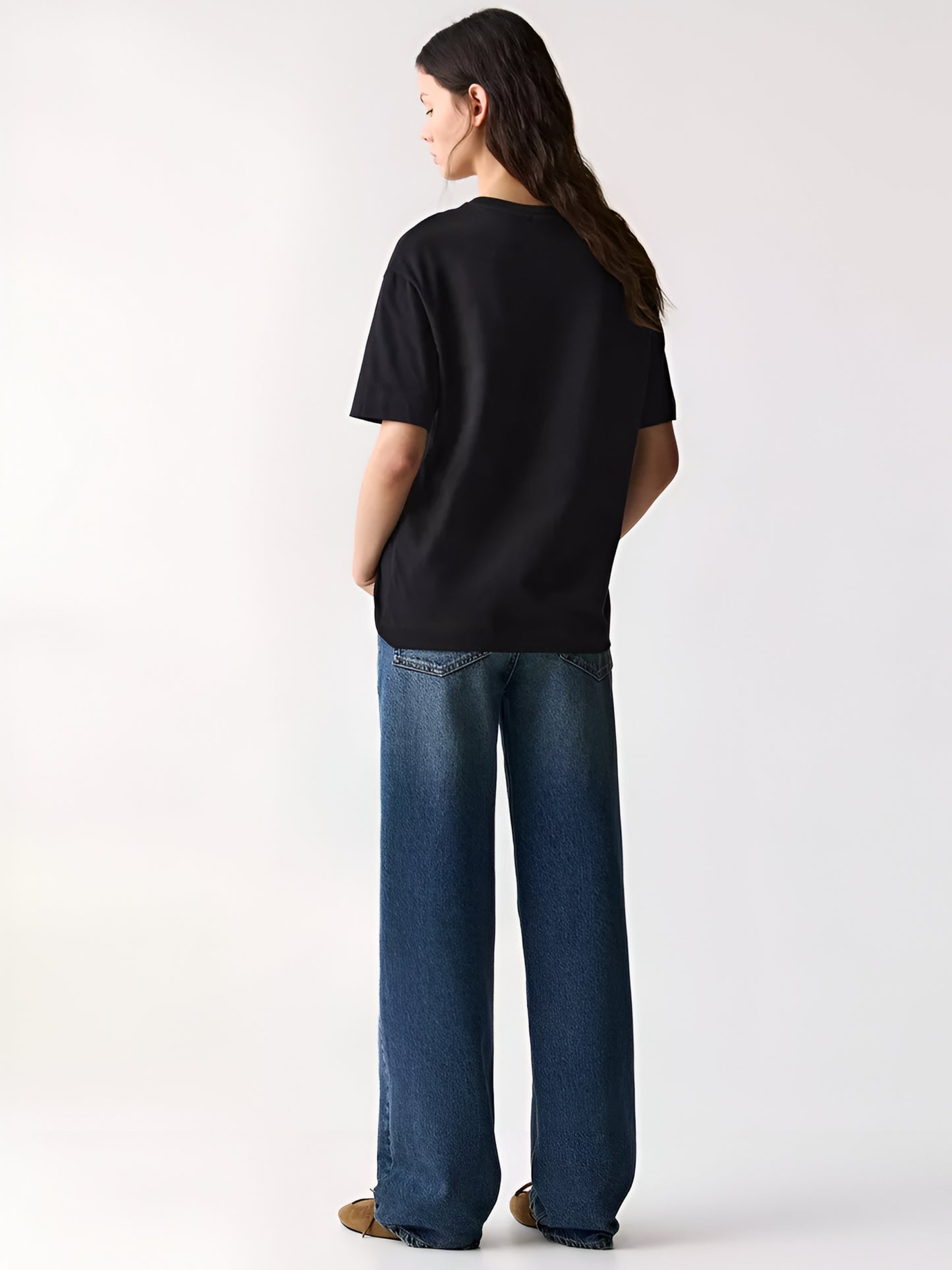 Hotlap Racing Oversized T-Shirt- Black