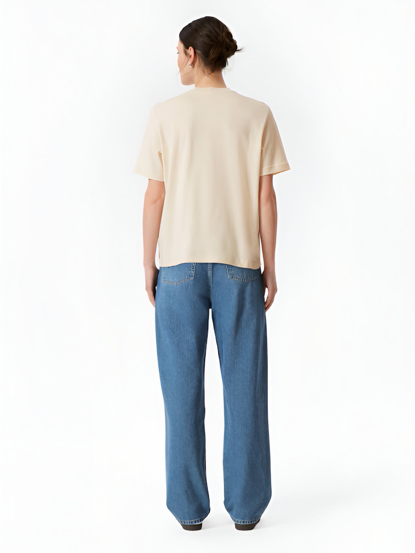 Crescent City Oversized T-Shirt- Beige
