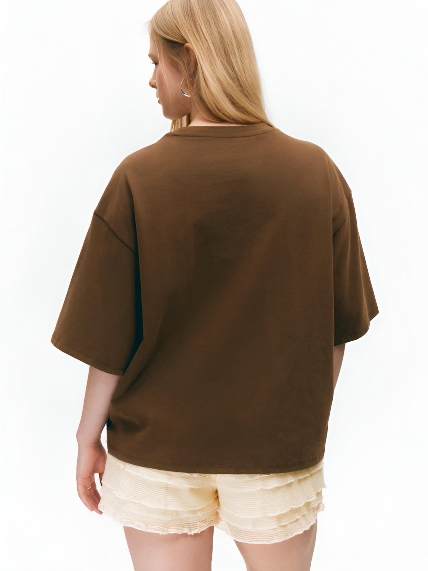 Diet Coke Era Oversized T-Shirt- Brown