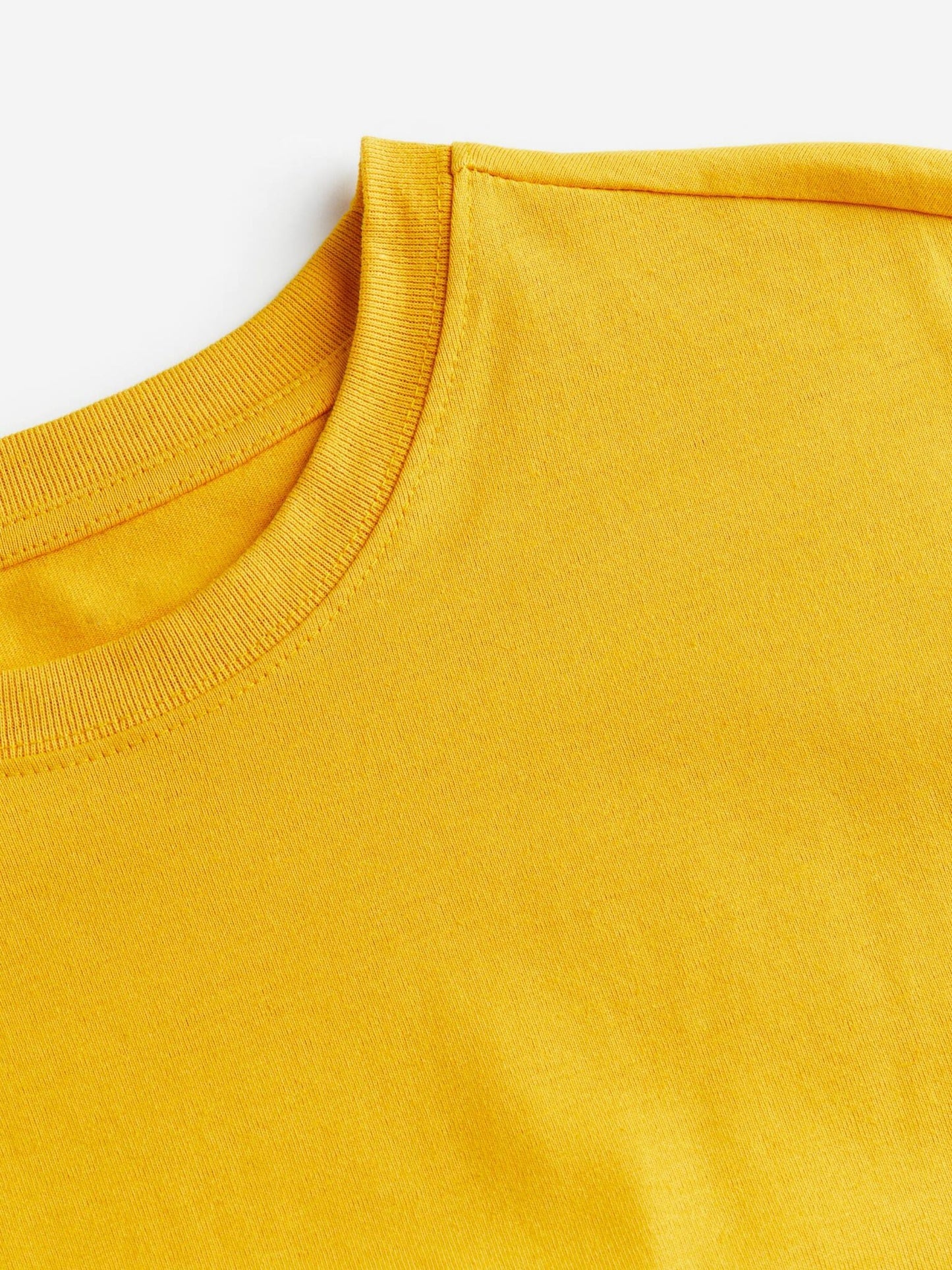 Oakland T-Shirt- Yellow Regular Fit T-Shirt