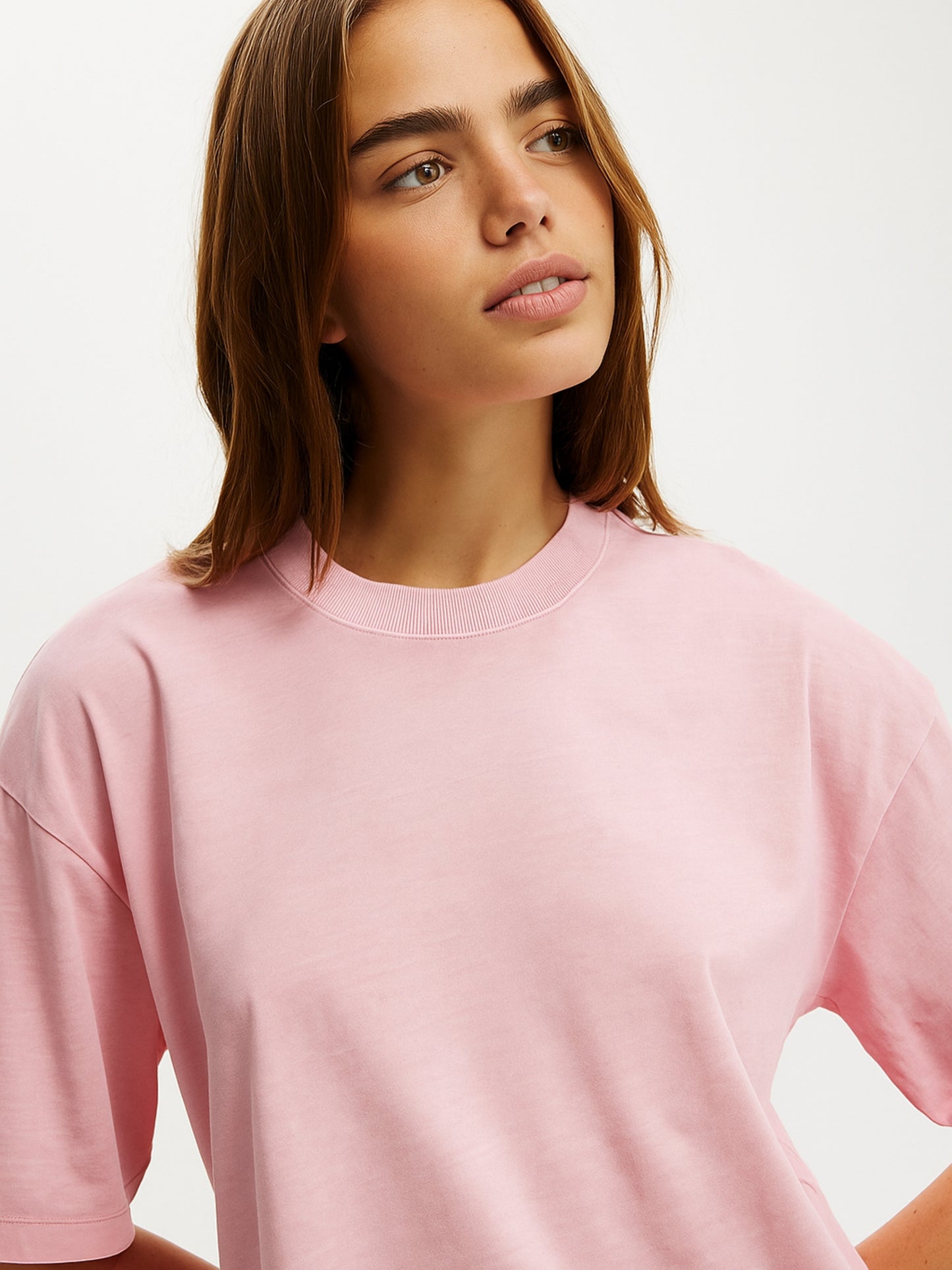 Pink Oversized T-Shirt