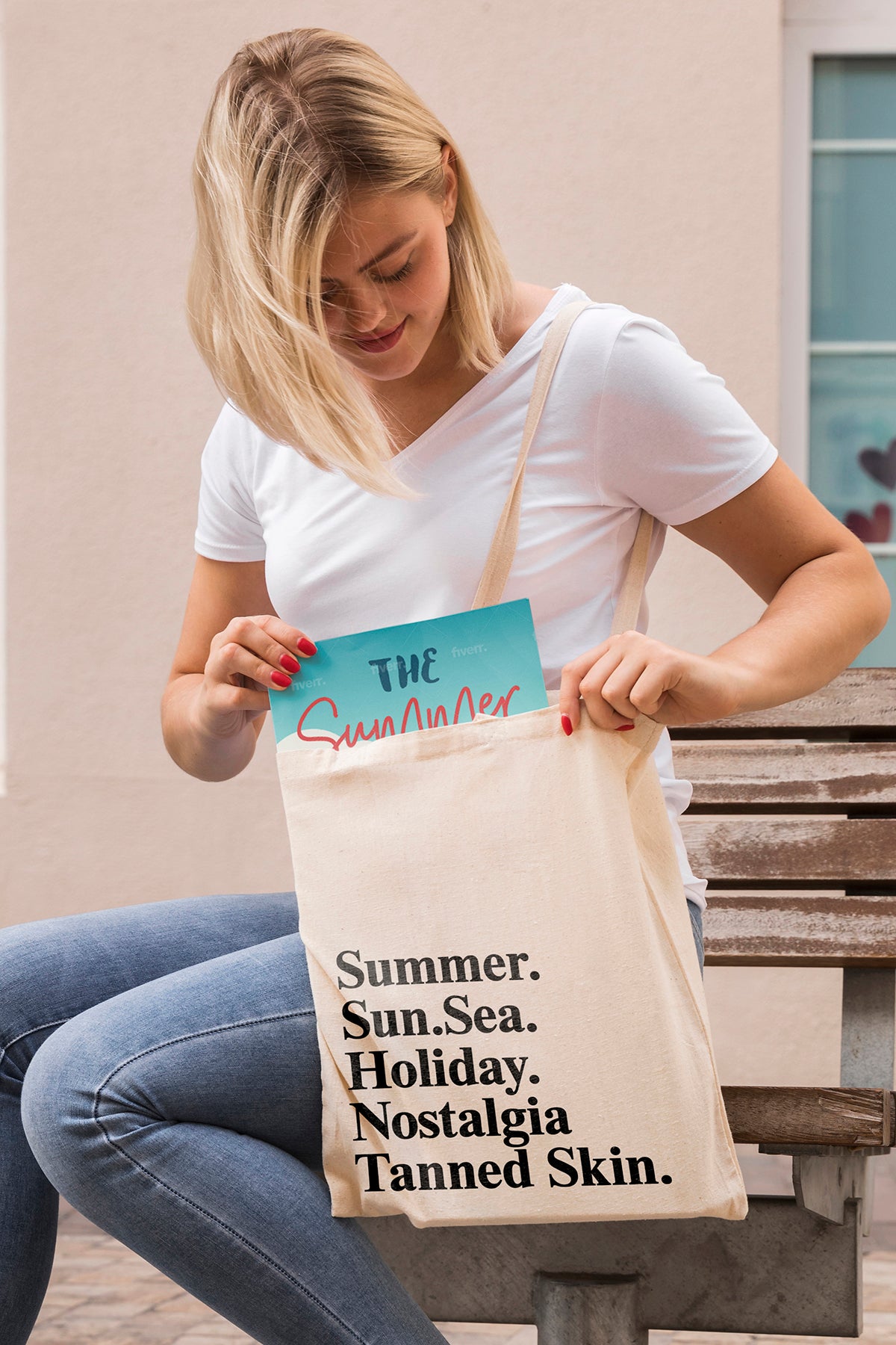 Summer Sun Sea Tote Bag