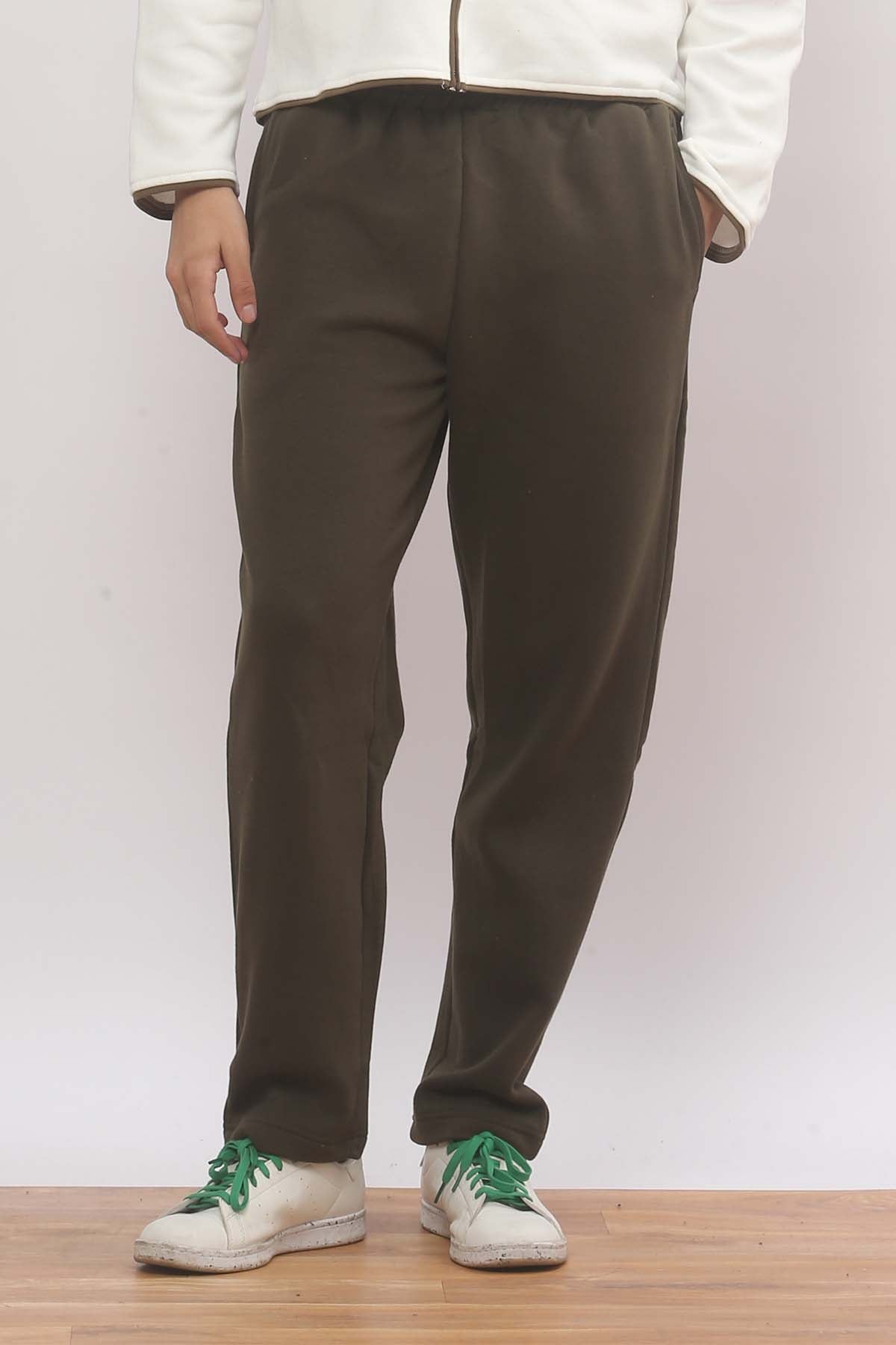 Olive green Straight Fit Jogger