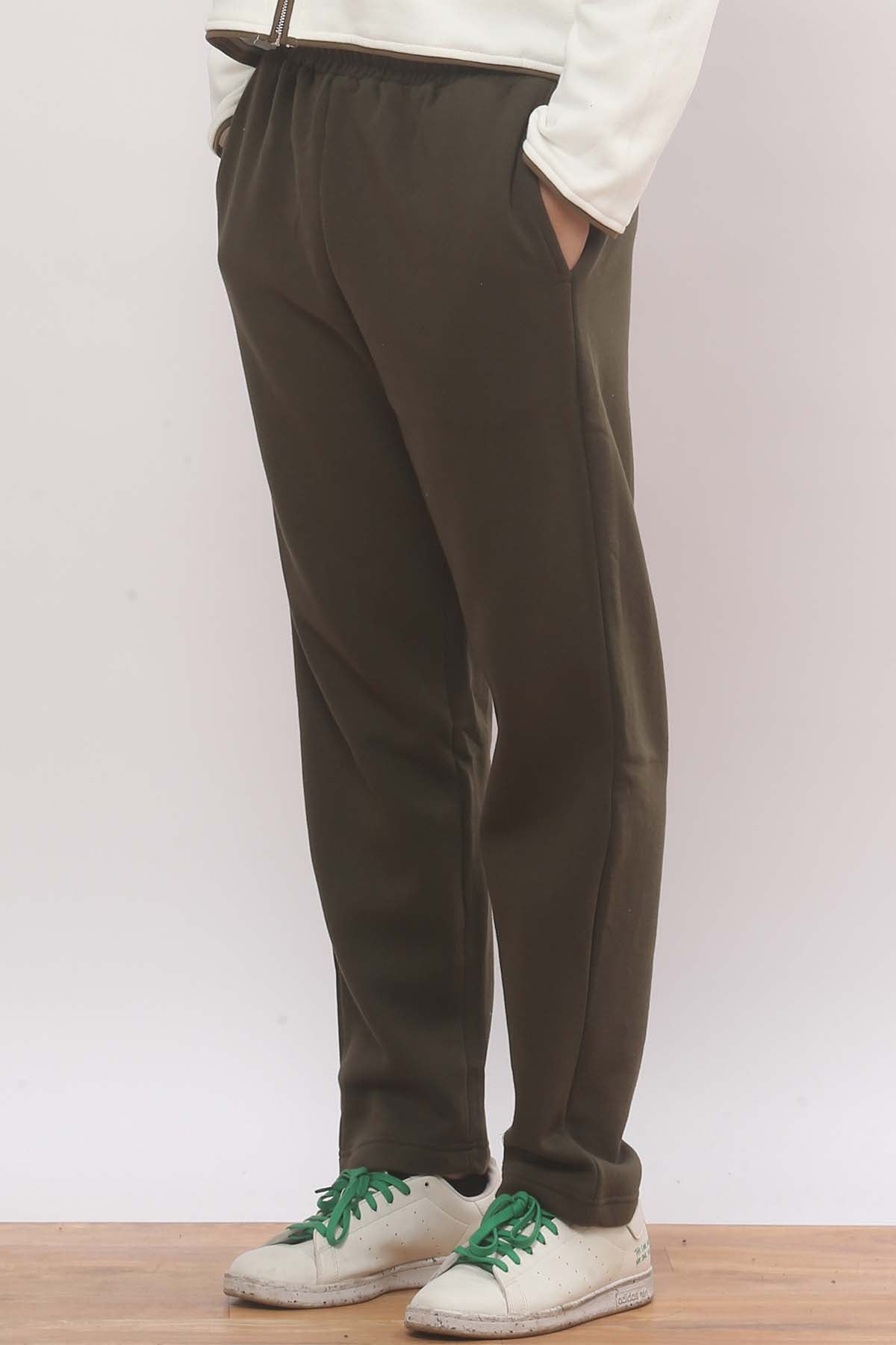 Olive green Straight Fit Jogger