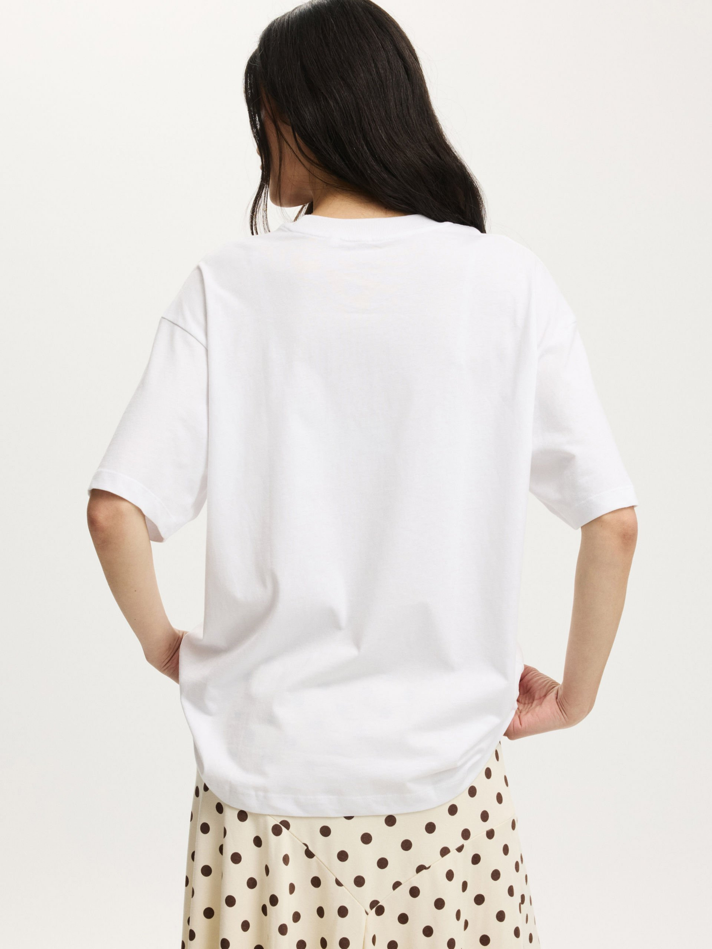 Call Me Oversized T-Shirt- White