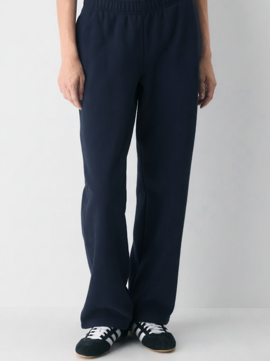 Navy Blue Straight Fit Jogger