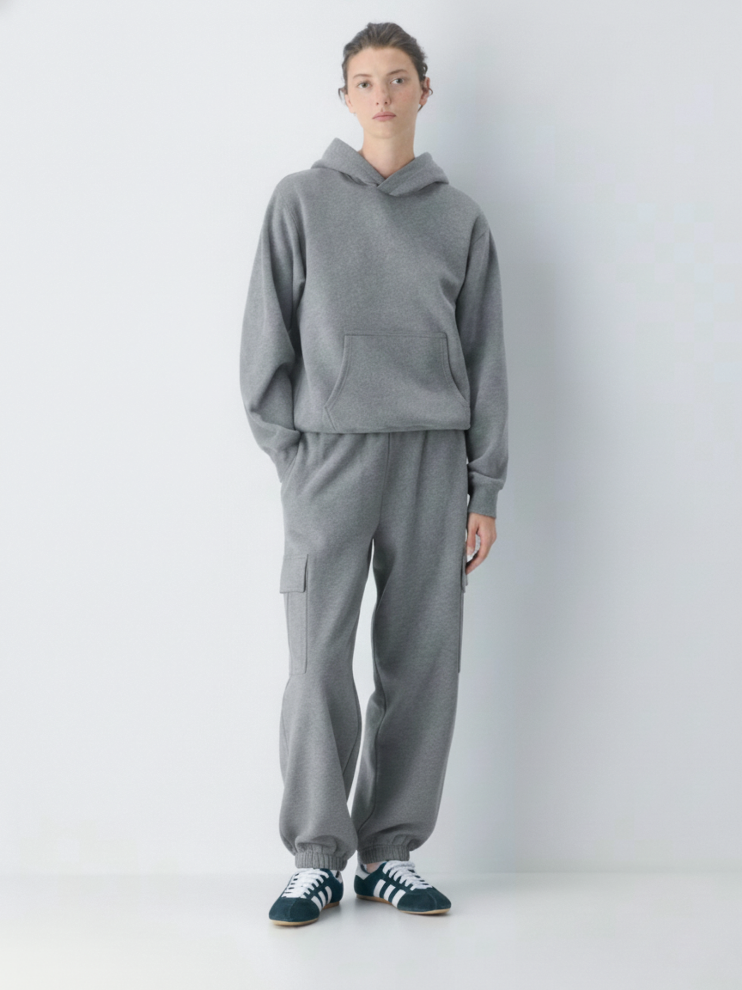 Grey Cargo Jogger