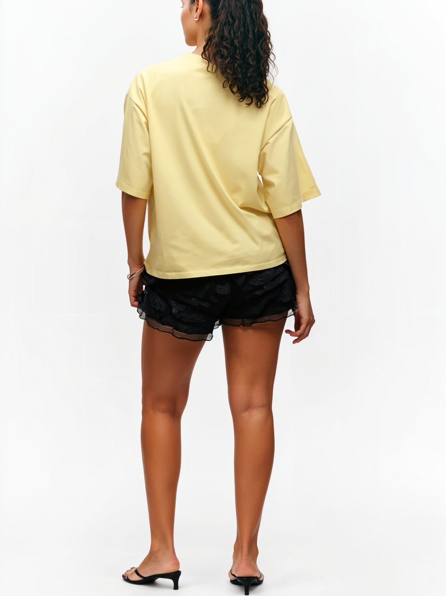 Golden Hour Athletics Oversized T-Shirt- Yellow