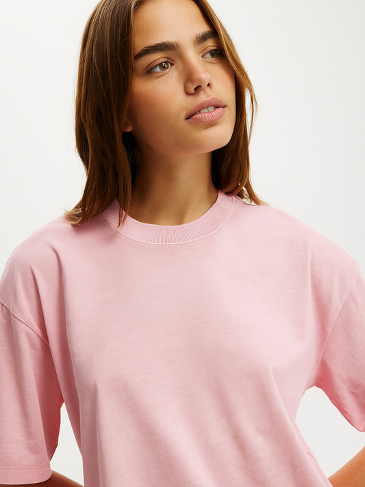 Pink Oversized T-Shirt