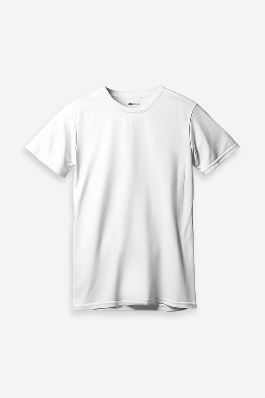 White Plain Regular Fit T-Shirt
